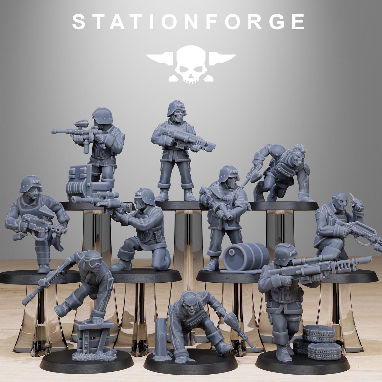 GrimGuard Paintball Squad - Set of 10