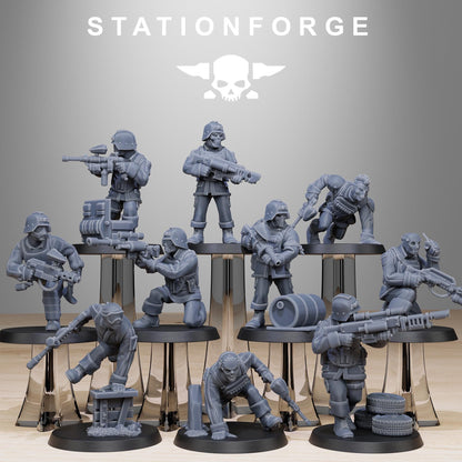 GrimGuard Paintball Squad - Set of 10