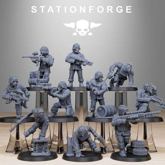GrimGuard Paintball Squad - Set of 10