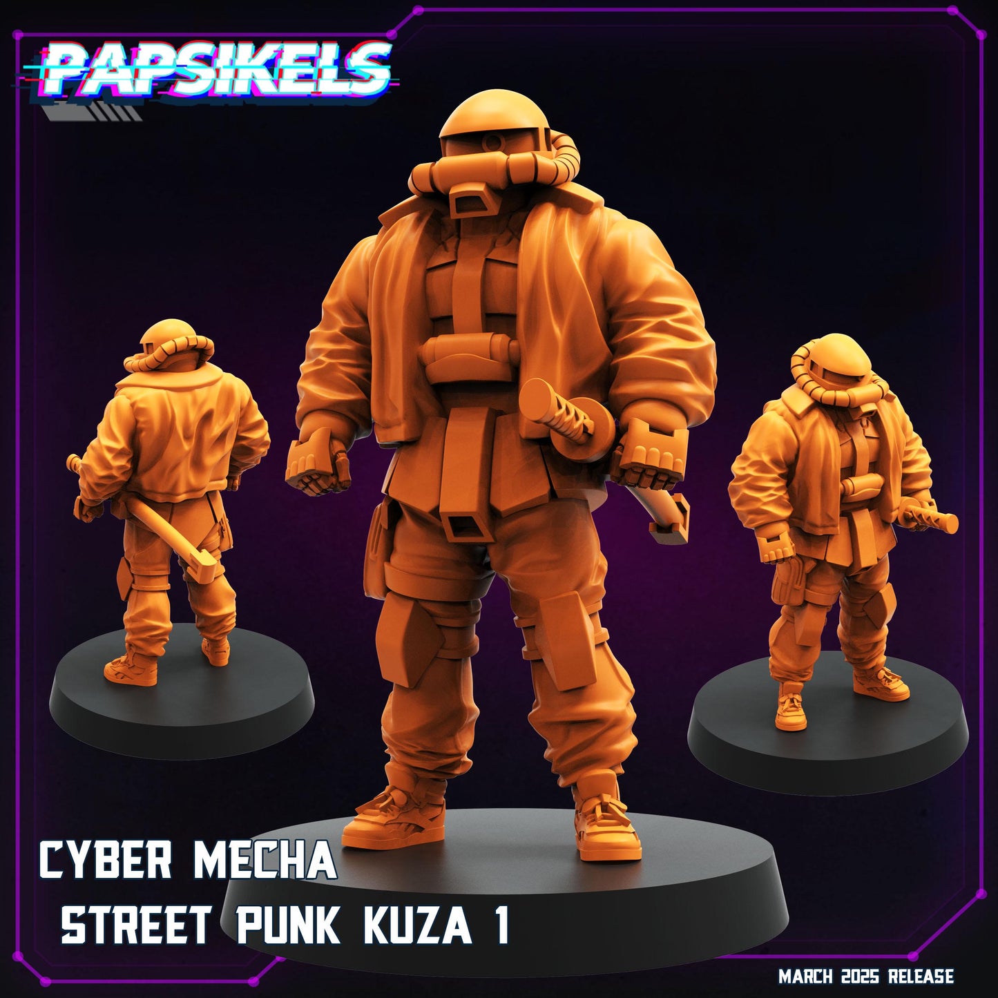 Cyber Mecha Street Punk Kuza - 01