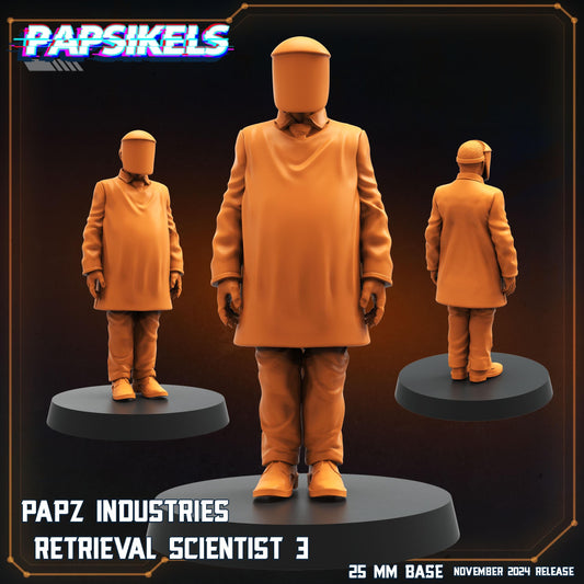 PAPZ Industries Retrieval Scientist 3