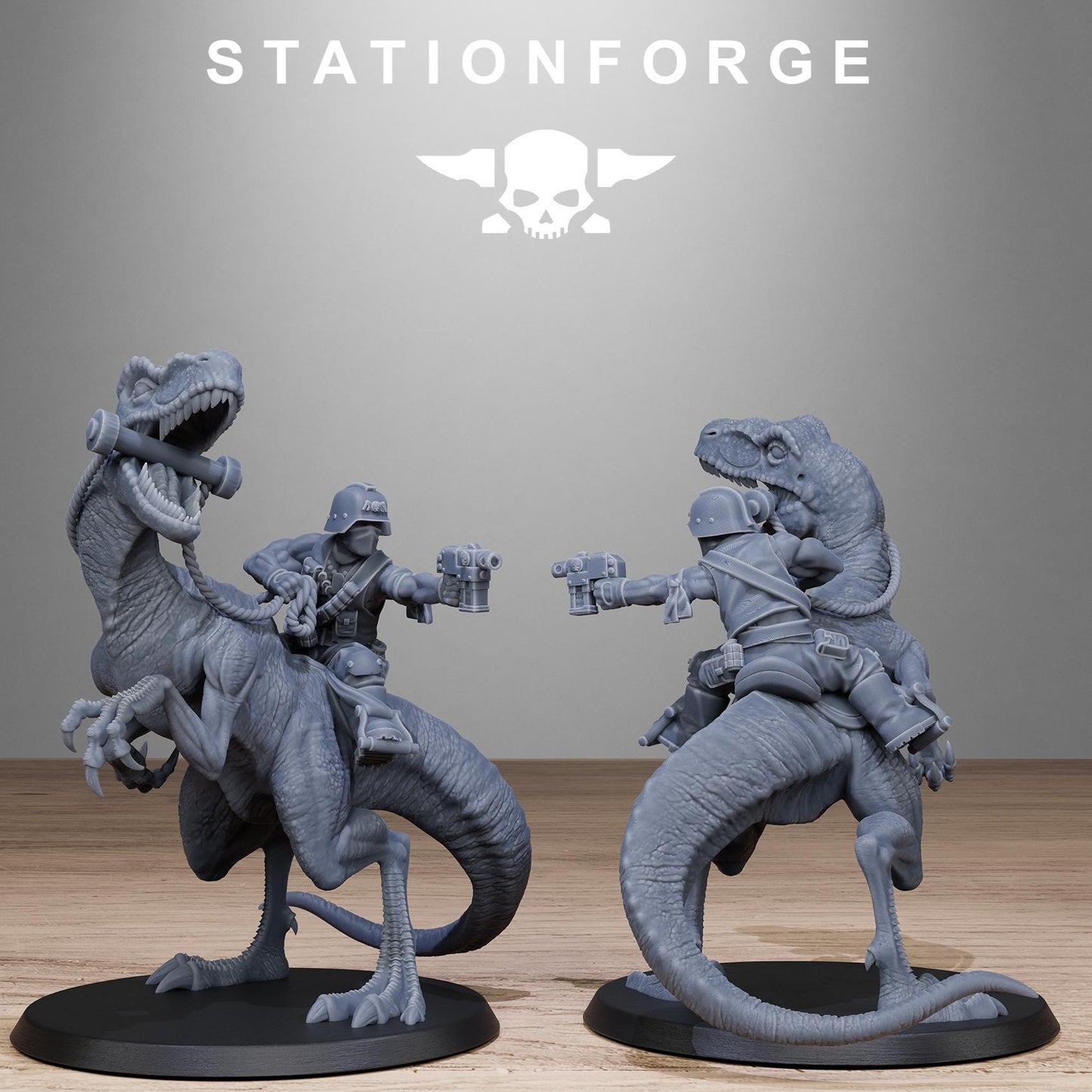 GrimGuard Jungle Raptors - Set of 10 | Grimdark | Sci-Fi Future | Tabletop Wargaming