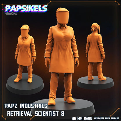 PAPZ Industries Retrieval Scientist 8