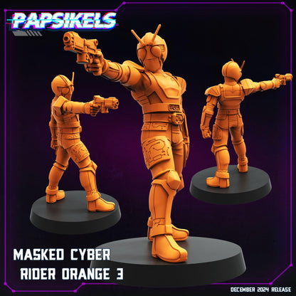 Masked Cyber Rider Orange - 3