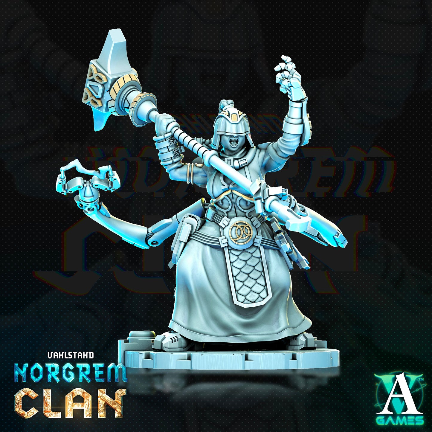 Norgrem Clan Gempriestess - 01