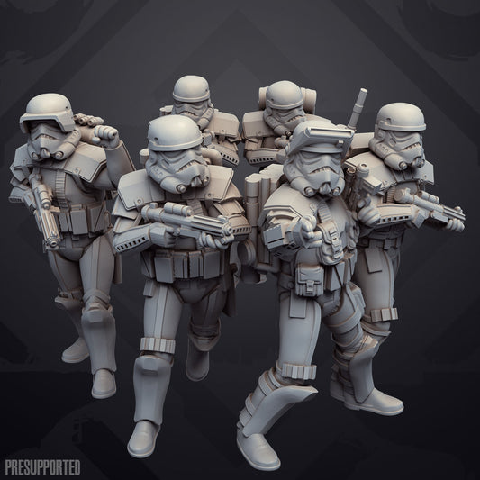 Heavy Infantry Standard - Set of 6