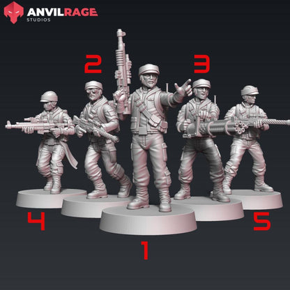 Rebellion Soldiers - Set 1