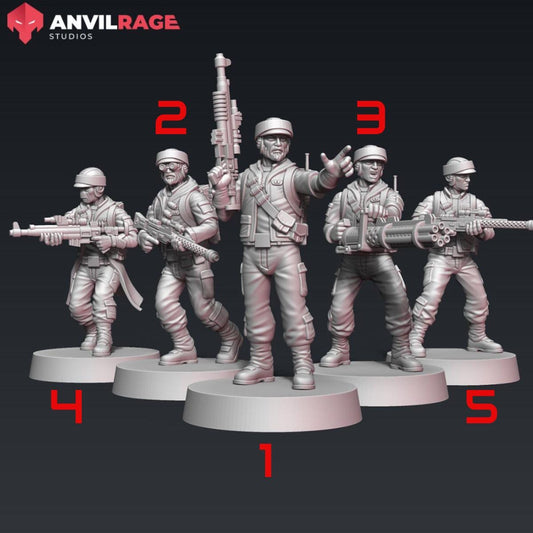 Rebellion Soldiers - Set 1
