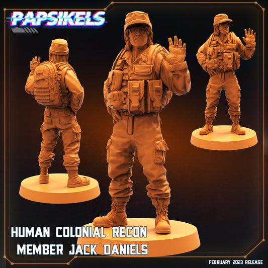 Human Colonial Recon Member Jay Daniels