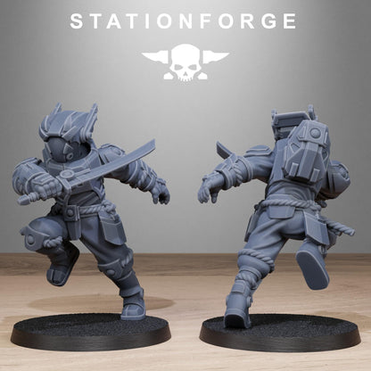 Tarion Melee Infantry - Set of 10 | Grimdark | Sci-Fi Future | Tabletop Wargaming