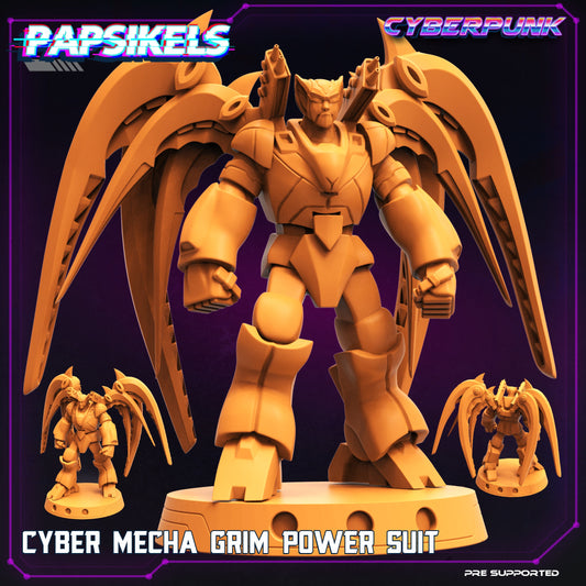 Cyber Mecha Grim Power Suit
