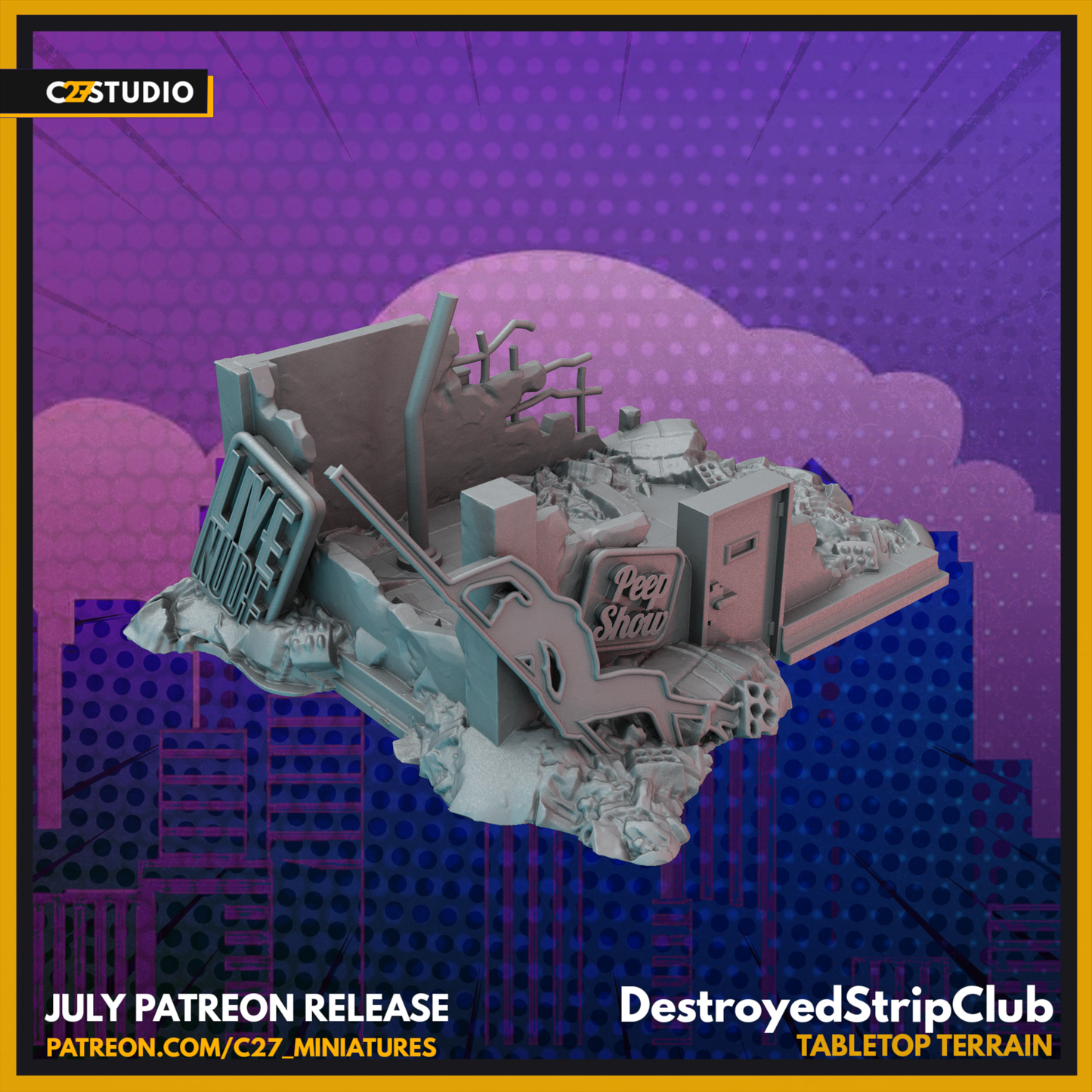 Destroyed Strip Club