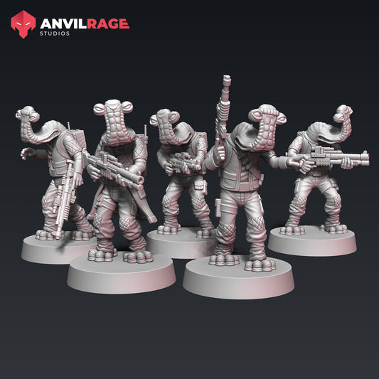 Hammerhead Rebels - Set of 5 | Anvilrage