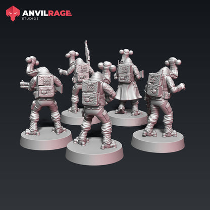 Hammerhead Rebels - Set of 5 | Anvilrage
