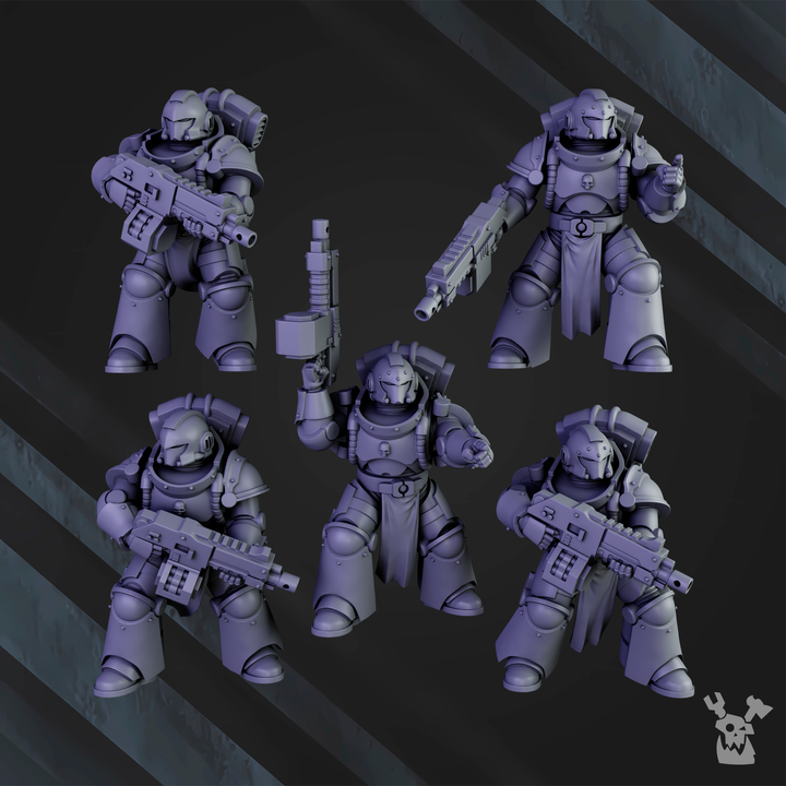 Fraten Knights Tactical Squad 1 - Set of 5