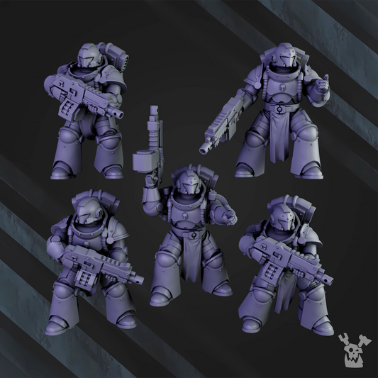 Fraten Knights Tactical Squad 1 - Set of 5