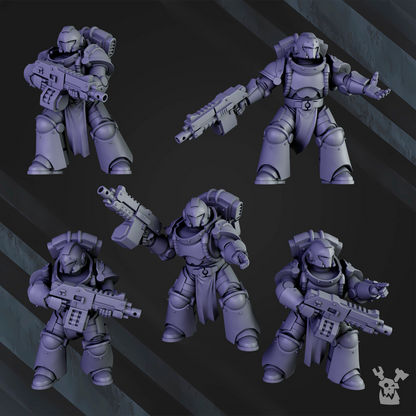 Fraten Knights Tactical Squad 2 - Set of 5