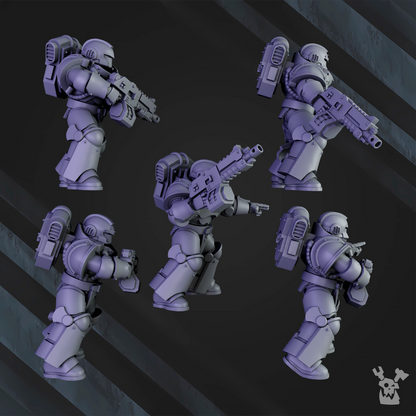 Fraten Knights Tactical Squad 2 - Set of 5