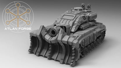 Glyptodon Siege Tank - 3 Plows Included