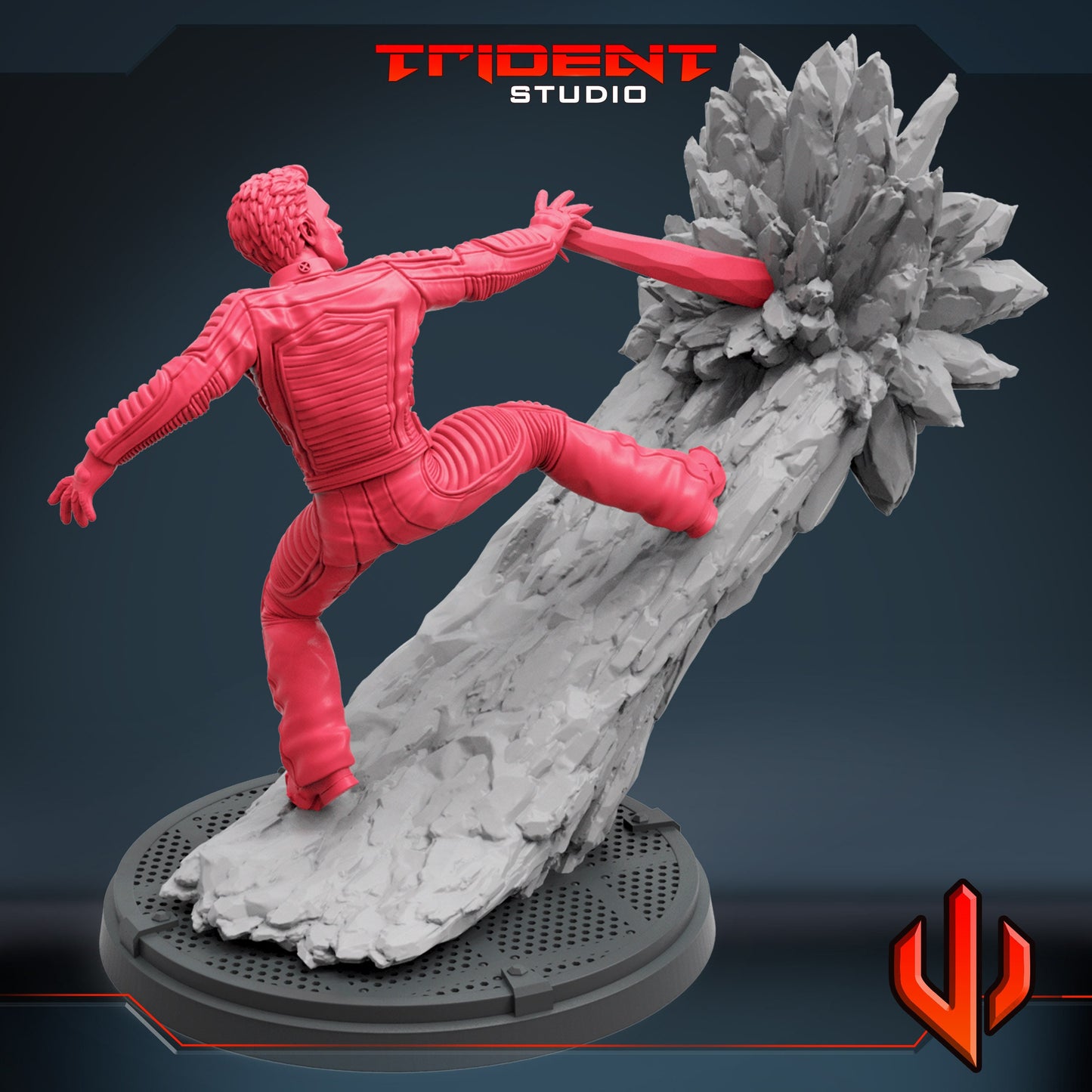 Icey - A  | 40mm Crisis Protocol | Tabletop Gaming | Tabletop Miniature | Superhero | MCP