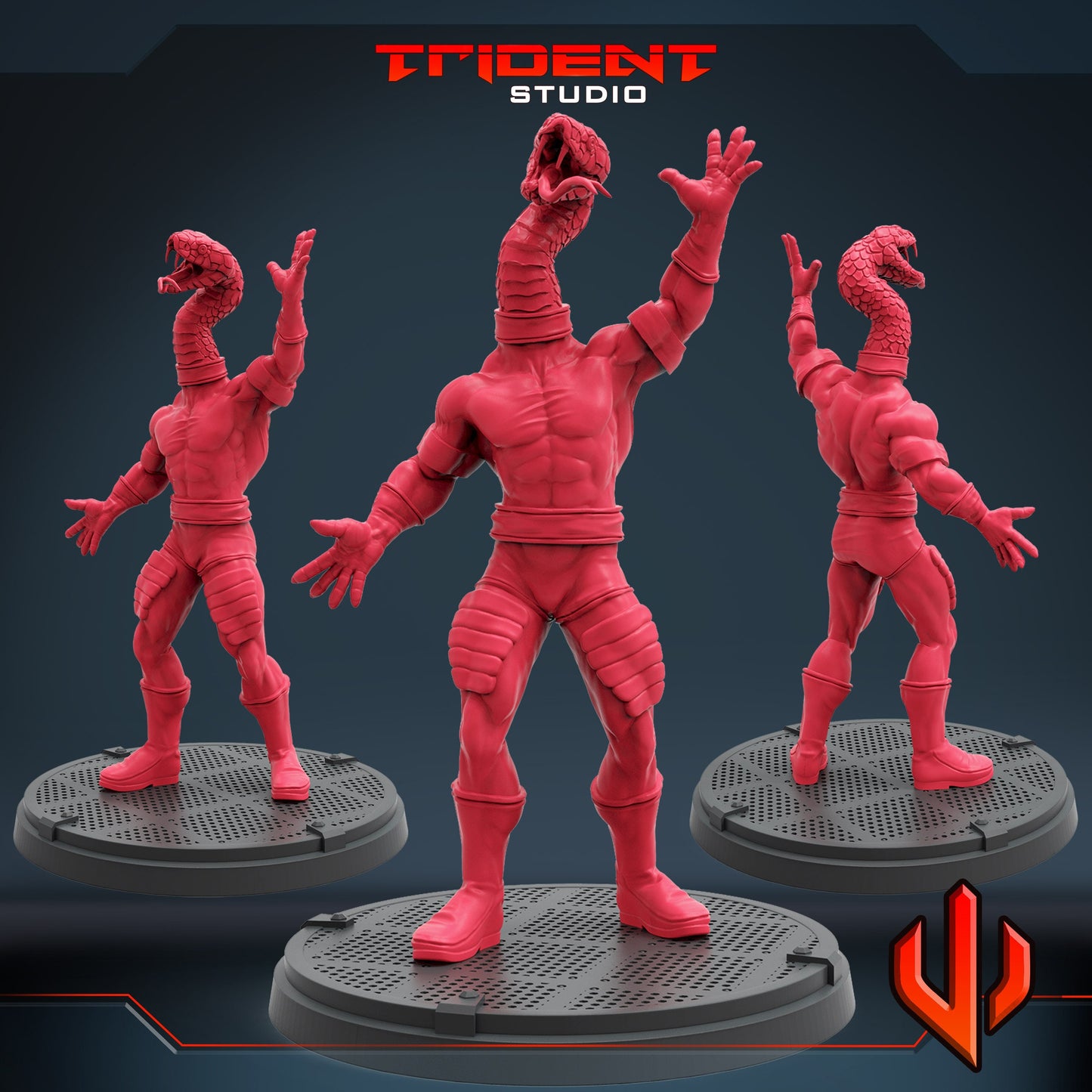 Slither - A | 40mm Crisis Protocol | Tabletop Gaming | Tabletop Miniature | Superhero | MCP