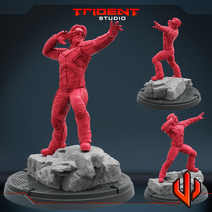 Optic Blast - A  | 40mm Crisis Protocol | Tabletop Gaming | Tabletop Miniature | Superhero | MCP