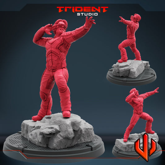 Optic Blast - A  | 40mm Crisis Protocol | Tabletop Gaming | Tabletop Miniature | Superhero | MCP