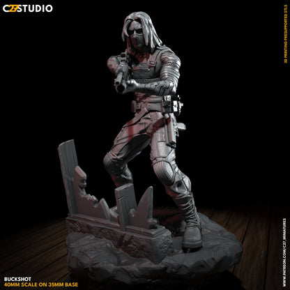 Buckshot | 40mm Crisis Protocol | Tabletop Gaming | Tabletop Miniature | Superhero | MCP