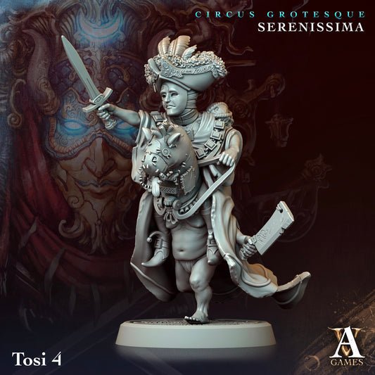 Tosi - v4 | DnD Miniatures | Tabletop Gaming Miniature | Fantasy-War Games