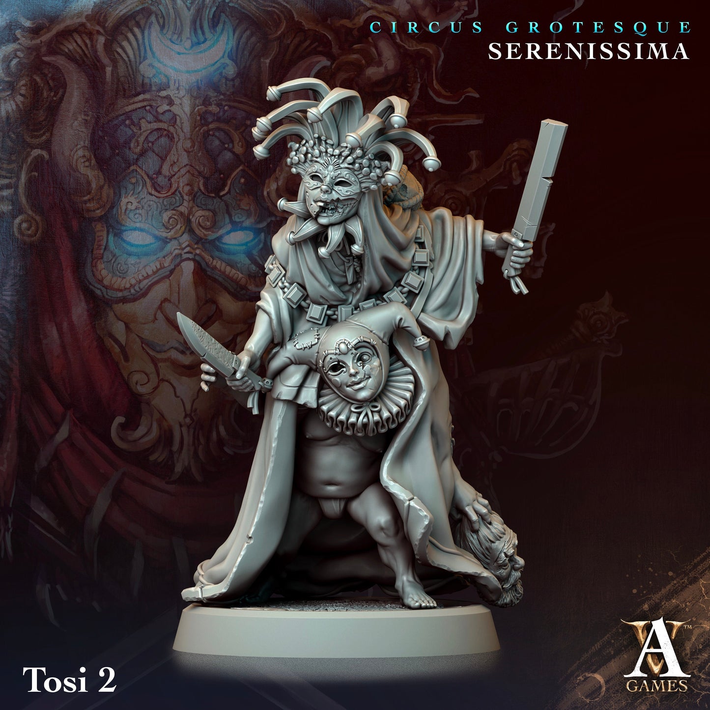 Tosi - v2 | DnD Miniatures | Tabletop Gaming Miniature | Fantasy-War Games