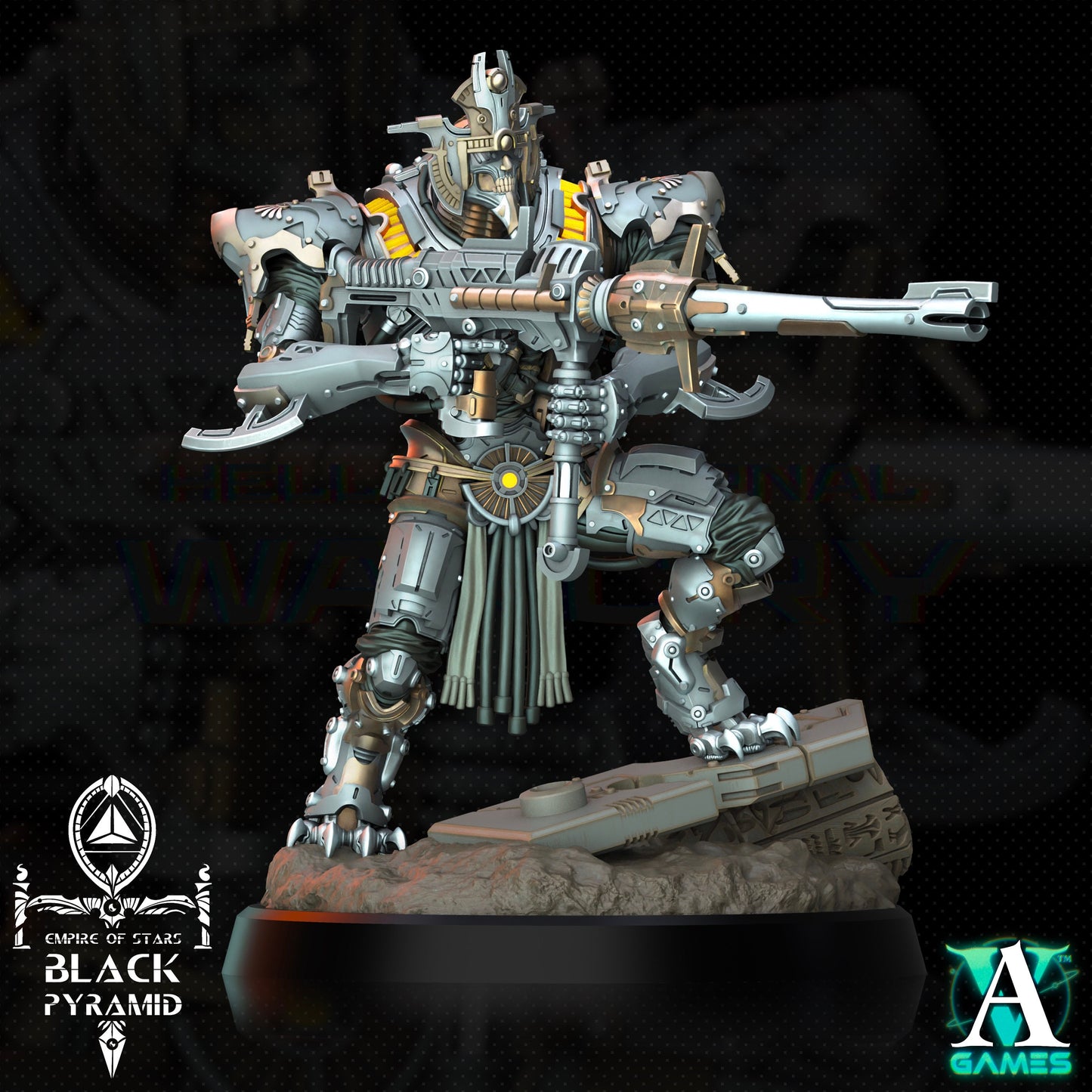 Keteph Atekhramun - v2 | DnD Miniatures | Tabletop Gaming | Tabletop Miniature | Sci-Fi | Cyberpunk