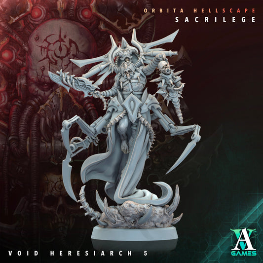 Void Heresiarch - v5 | DnD Miniatures | Tabletop Gaming | Tabletop Miniature | Sci-Fi | Cyberpunk