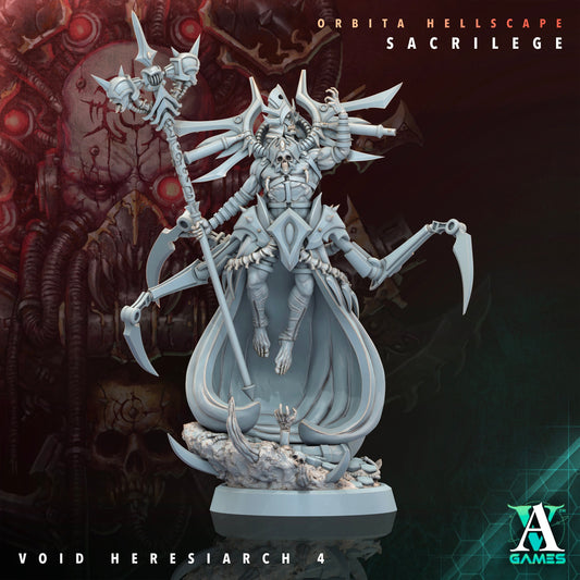 Void Heresiarch - v4 | DnD Miniatures | Tabletop Gaming | Tabletop Miniature | Sci-Fi | Cyberpunk