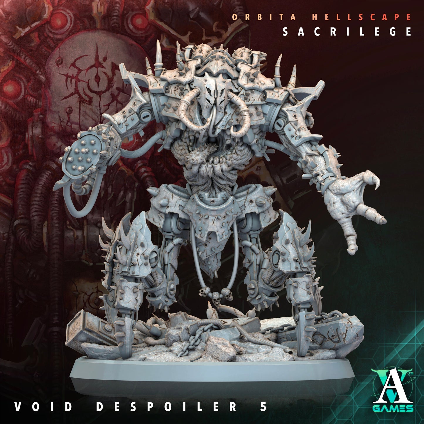 Void Despoiler - v5 | DnD Miniatures | Tabletop Gaming | Tabletop Miniature | Sci-Fi | Cyberpunk