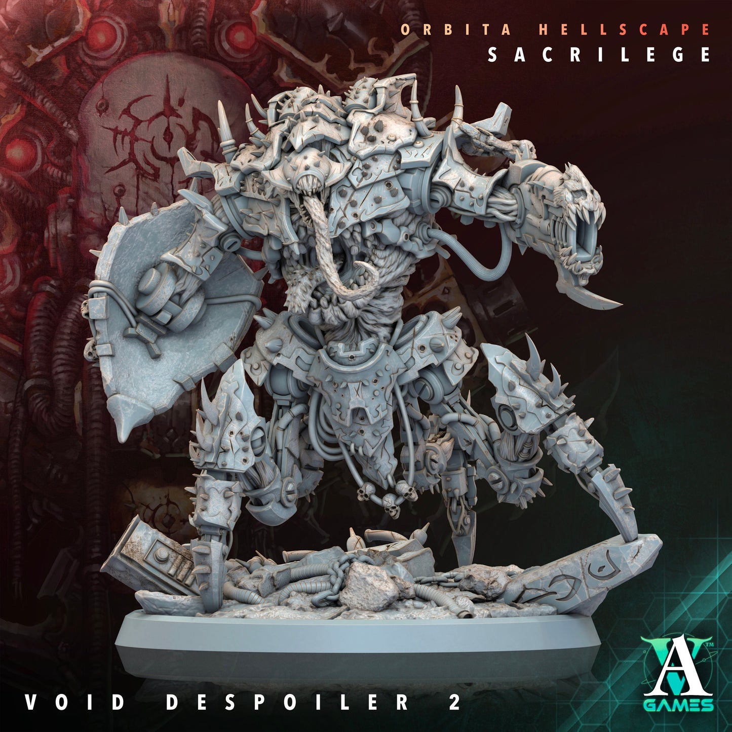 Void Despoiler - v2 | DnD Miniatures | Tabletop Gaming | Tabletop Miniature | Sci-Fi | Cyberpunk