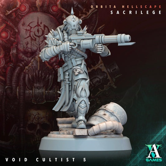 Void Cultist - v5 | DnD Miniatures | Tabletop Gaming | Tabletop Miniature | Sci-Fi | Cyberpunk