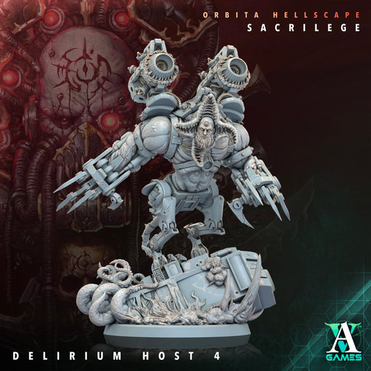 Delirium Host - v4 | DnD Miniatures | Tabletop Gaming | Tabletop Miniature | Sci-Fi | Cyberpunk