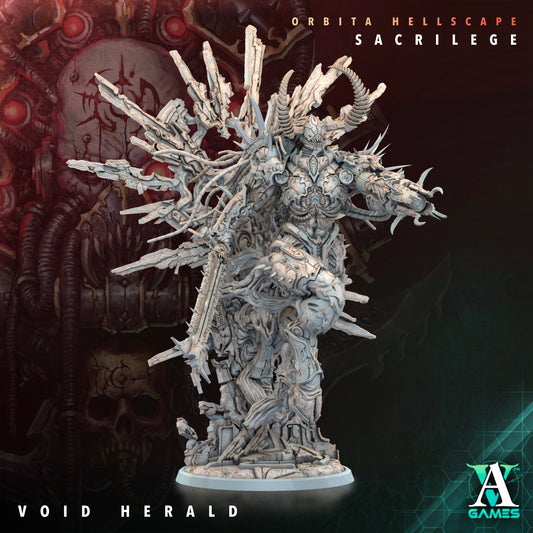 The Void Herald | DnD Miniatures | Tabletop Gaming | Tabletop Miniature | Sci-Fi | Cyberpunk