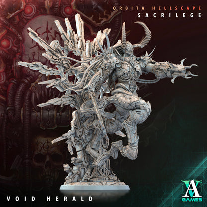 The Void Herald | DnD Miniatures | Tabletop Gaming | Tabletop Miniature | Sci-Fi | Cyberpunk