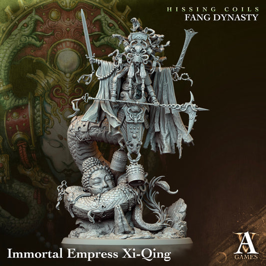 Immortal Empress Xi-Qing | DnD Miniatures | Tabletop Gaming Miniature | Fantasy-War Games