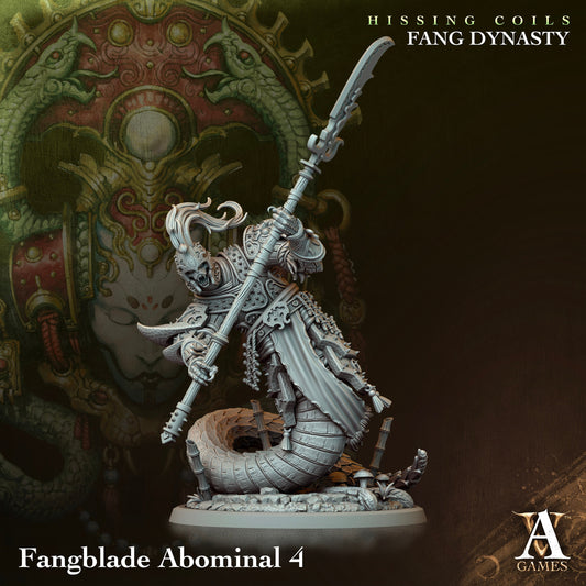 Fangblade Abominal - v4 | DnD Miniatures | Tabletop Gaming Miniature | Fantasy-War Games