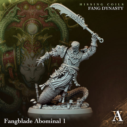 Fangblade Abominal - v1 | DnD Miniatures | Tabletop Gaming Miniature | Fantasy-War Games