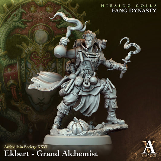 Ekbert - Grand Alchemist | DnD Miniatures | Tabletop Gaming Miniature | Fantasy-War Games