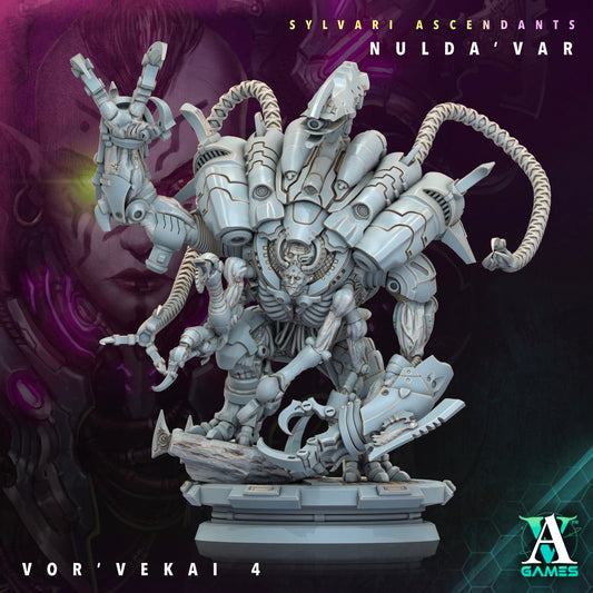 Vor Vekai - v4 | DnD Miniatures | Tabletop Gaming | Tabletop Miniature | Sci-Fi | Cyberpunk