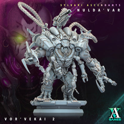 Vor Vekai - v2 | DnD Miniatures | Tabletop Gaming | Tabletop Miniature | Sci-Fi | Cyberpunk