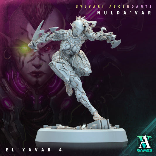 El Yavar - v4 | DnD Miniatures | Tabletop Gaming | Tabletop Miniature | Sci-Fi | Cyberpunk