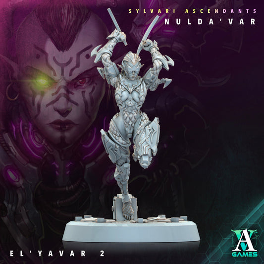 El Yavar - v2 | DnD Miniatures | Tabletop Gaming | Tabletop Miniature | Sci-Fi | Cyberpunk