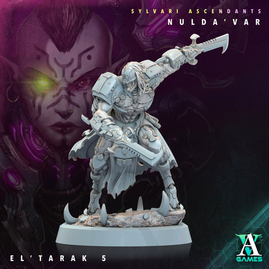 El Tarak - v5 | DnD Miniatures | Tabletop Gaming | Tabletop Miniature | Sci-Fi | Cyberpunk