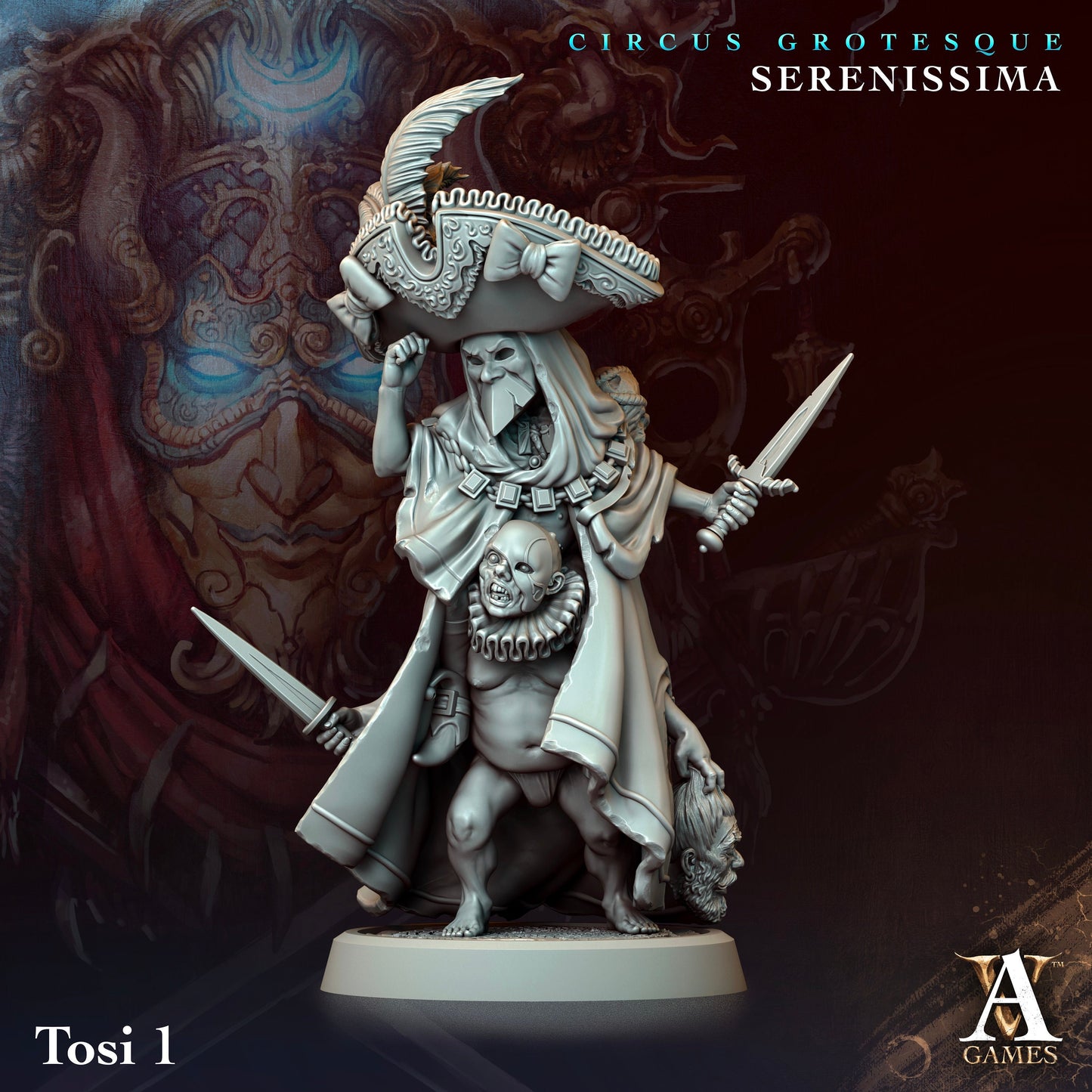 Tosi - v1 | DnD Miniatures | Tabletop Gaming Miniature | Fantasy-War Games