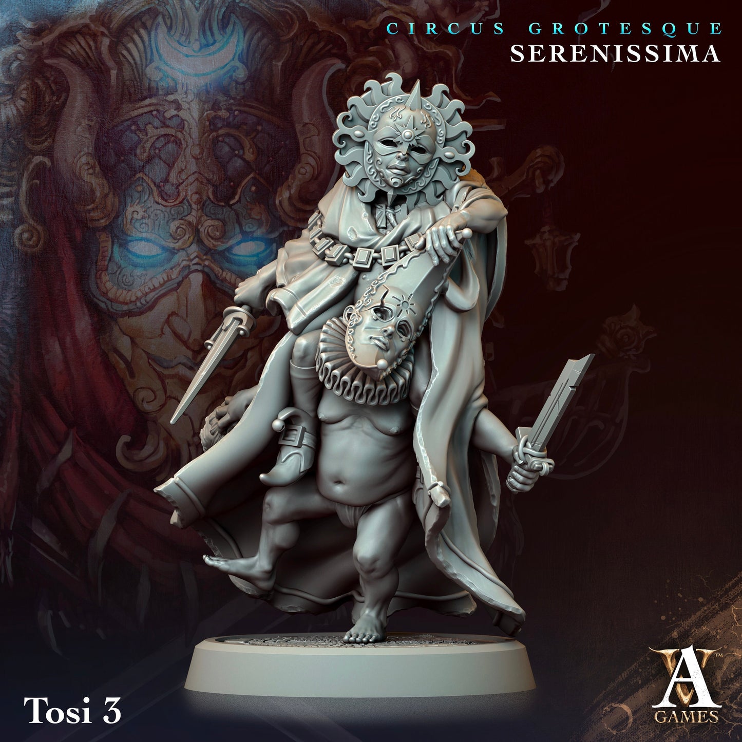 Tosi - v3 | DnD Miniatures | Tabletop Gaming Miniature | Fantasy-War Games